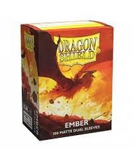 Dragon Shield - Ember - Dual Matte Standard Size Sleeves (100 ct)
